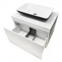 Тумба підвісна ADAMANT Astra W 70 з умивальником Lower Black Matte/White Glossy
